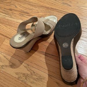 Charles David wedge sandals